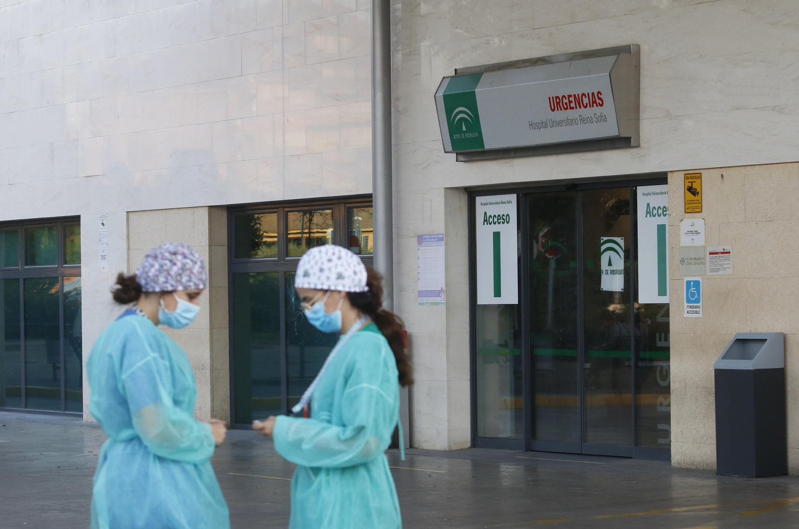 Profesionales sanitarios de Córdoba.