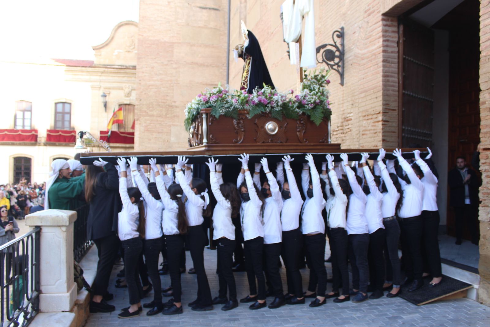 La procesión del Martes Santo en Vera, en imágenes