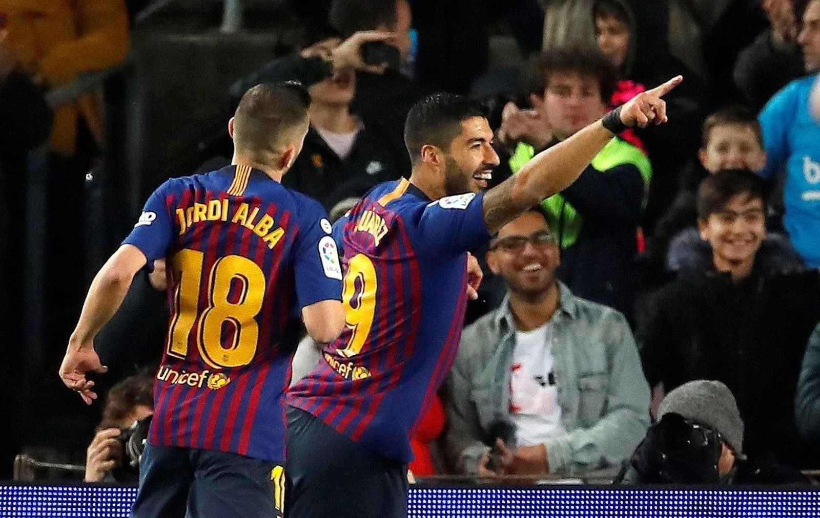 El Barcelona-Eibar, en imágenes