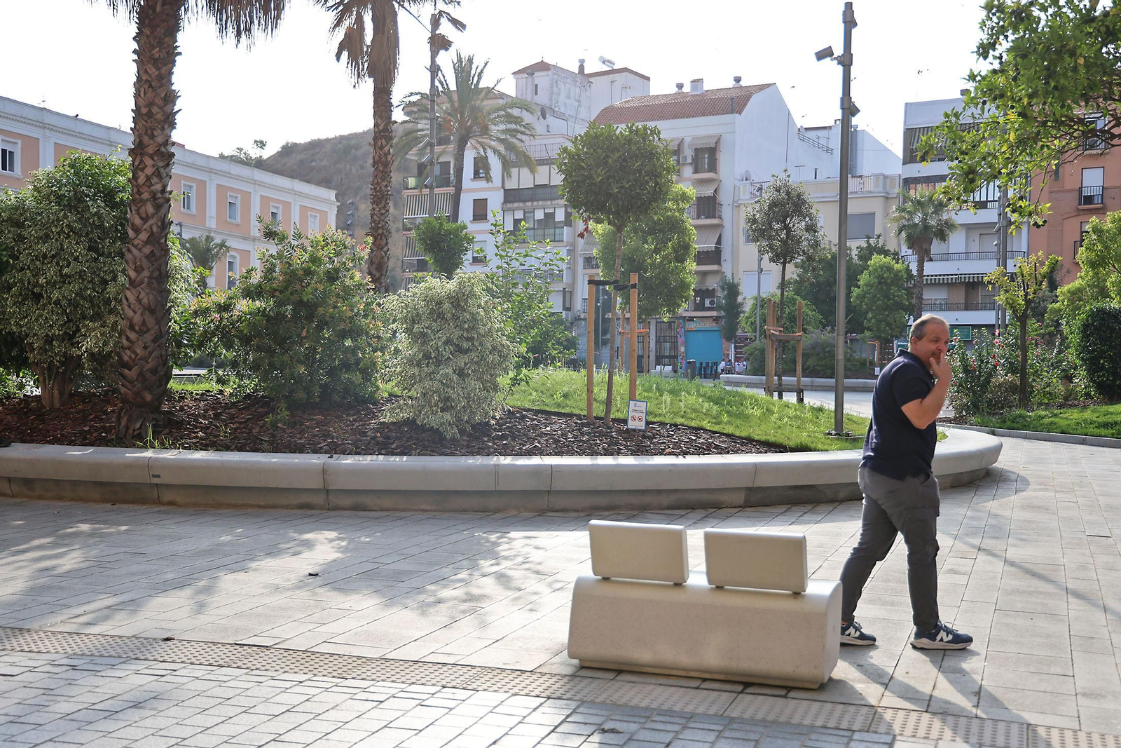 La Plaza de La Merced, un remanso de paz en las mañanas de verano