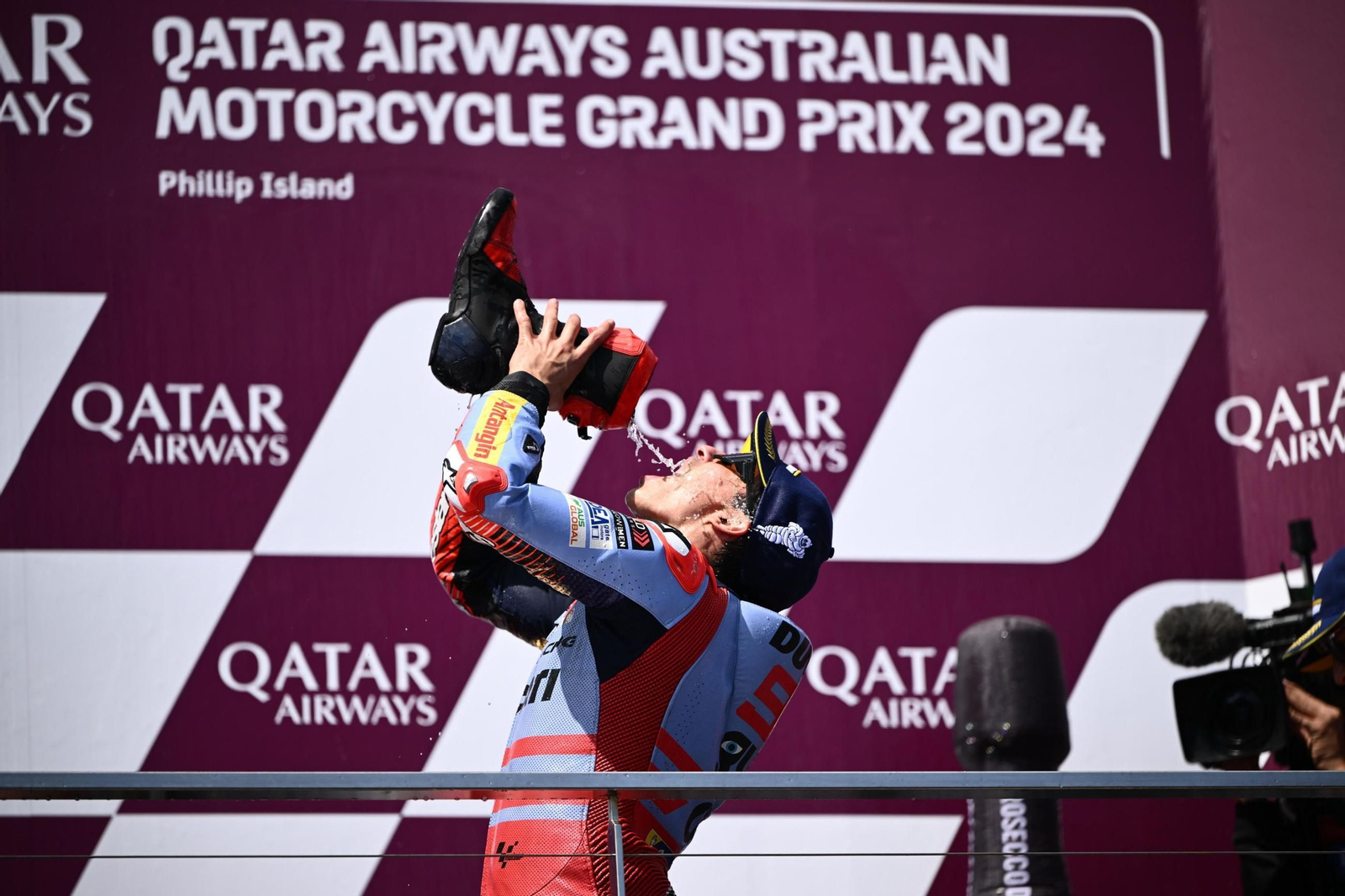 Las fotos del Gran Premio de Australia de motociclismo