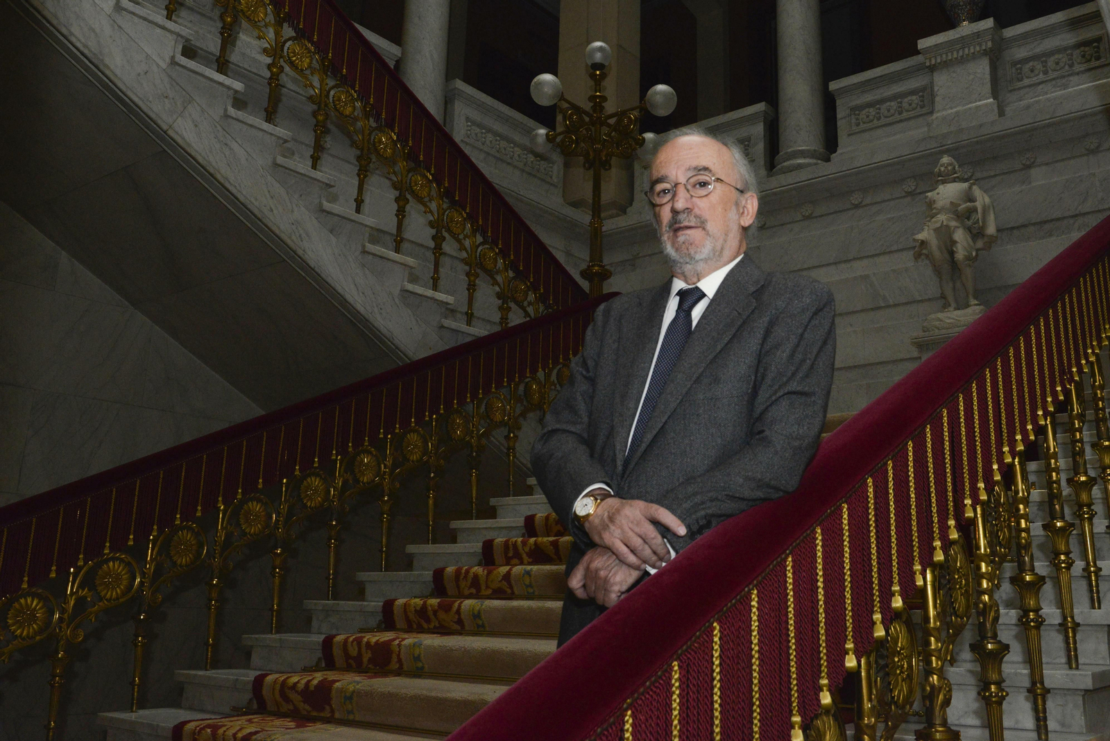 Santiago Muñoz Machado, en la Academia.