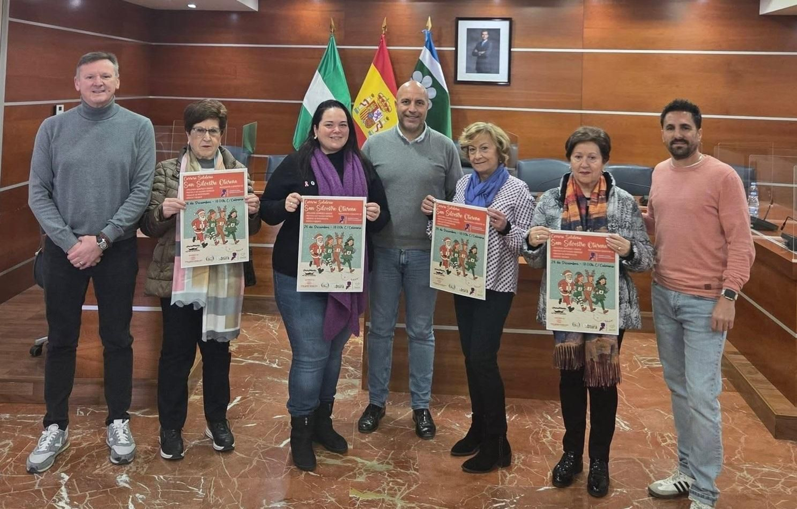 Momento de la presentación de la prueba otureña.