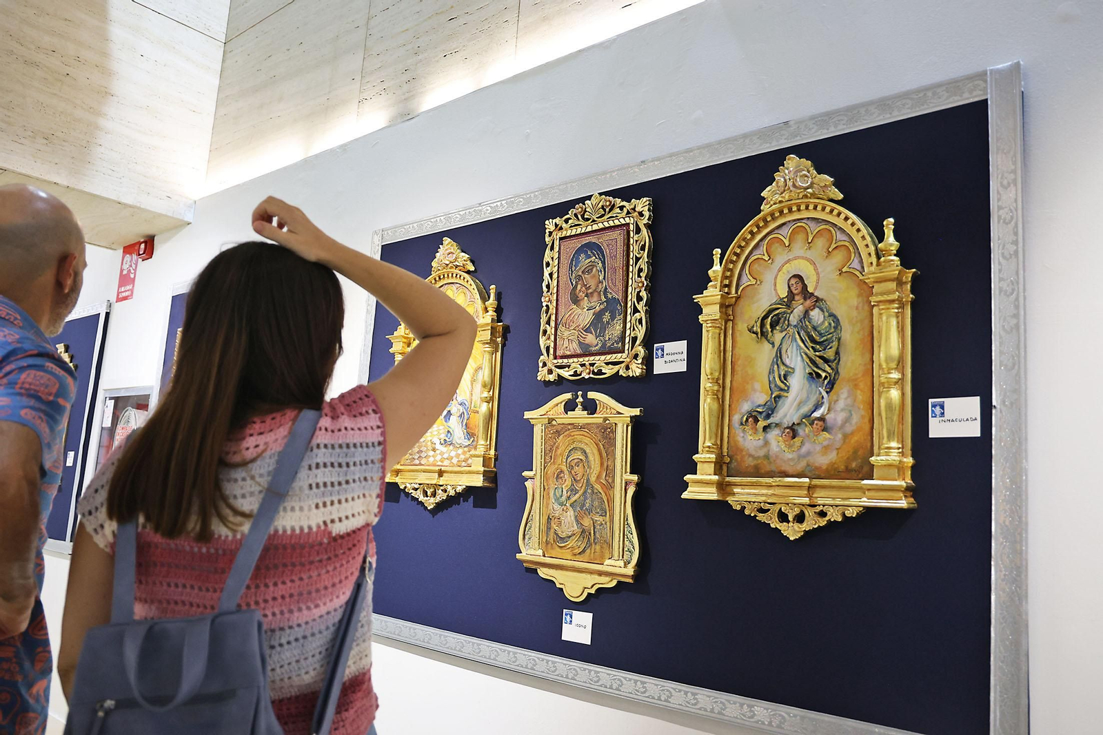 Imágenes de "Gratia Plena" exposición de Paco Llonís