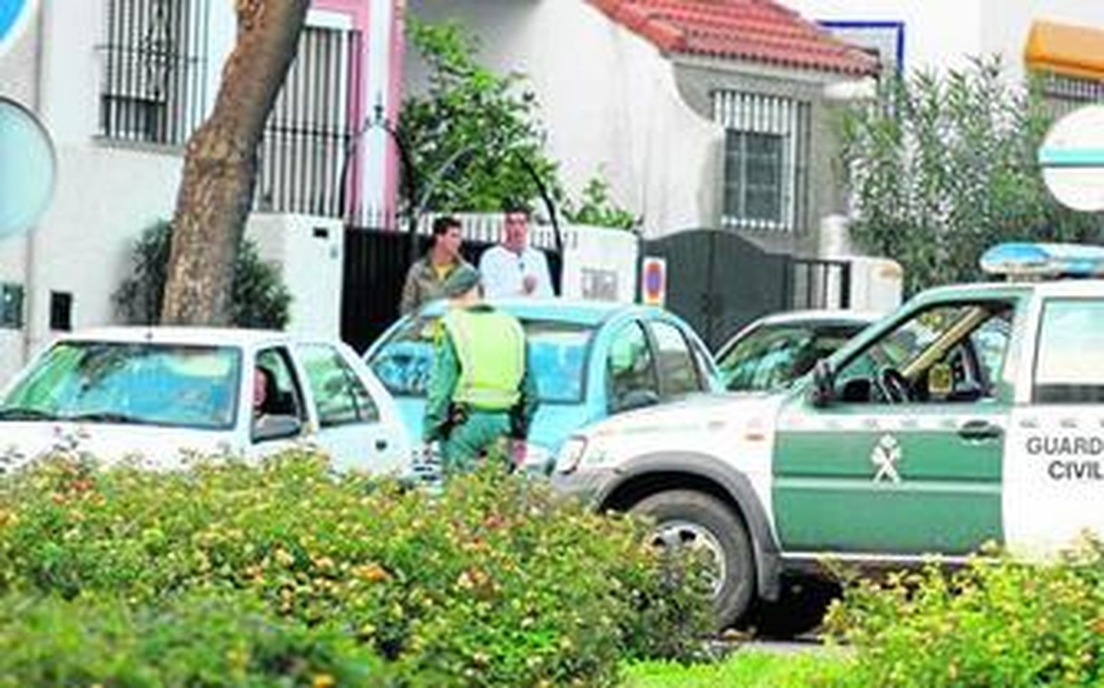Control de la Guardia Civil en el Aljarafe, en una imagen reciente.