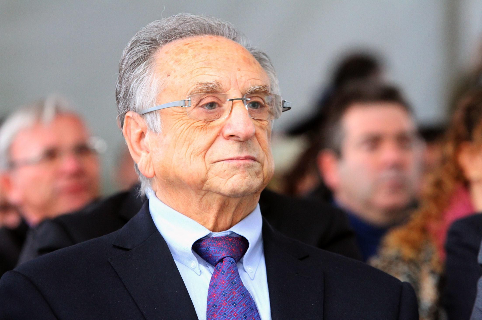 Imágenes de la colocación de la primera piedra de la planta de ElPozo en Jabugo.