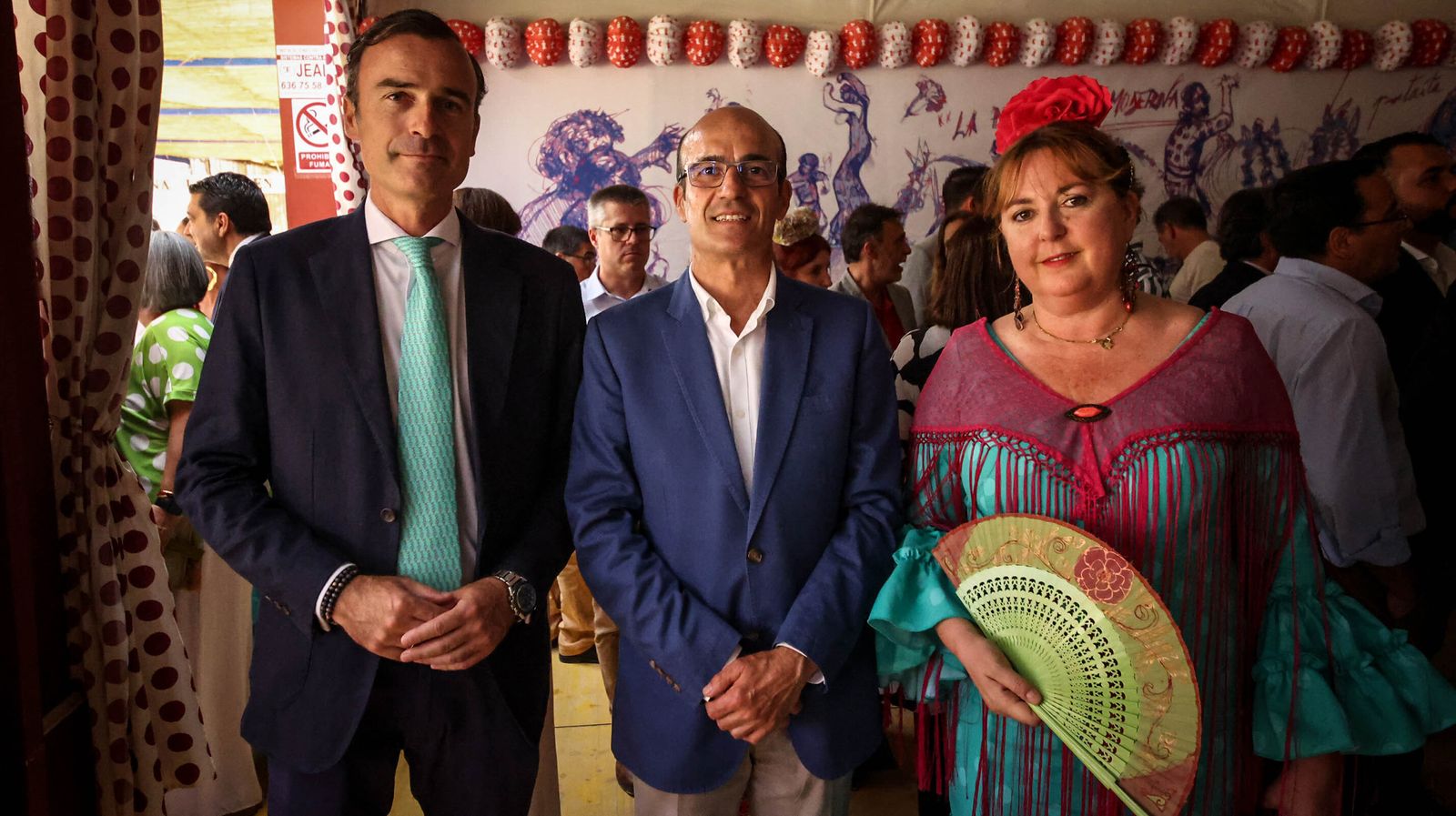 Inauguración de la caseta de Canal Sur en la Feria de Jerez