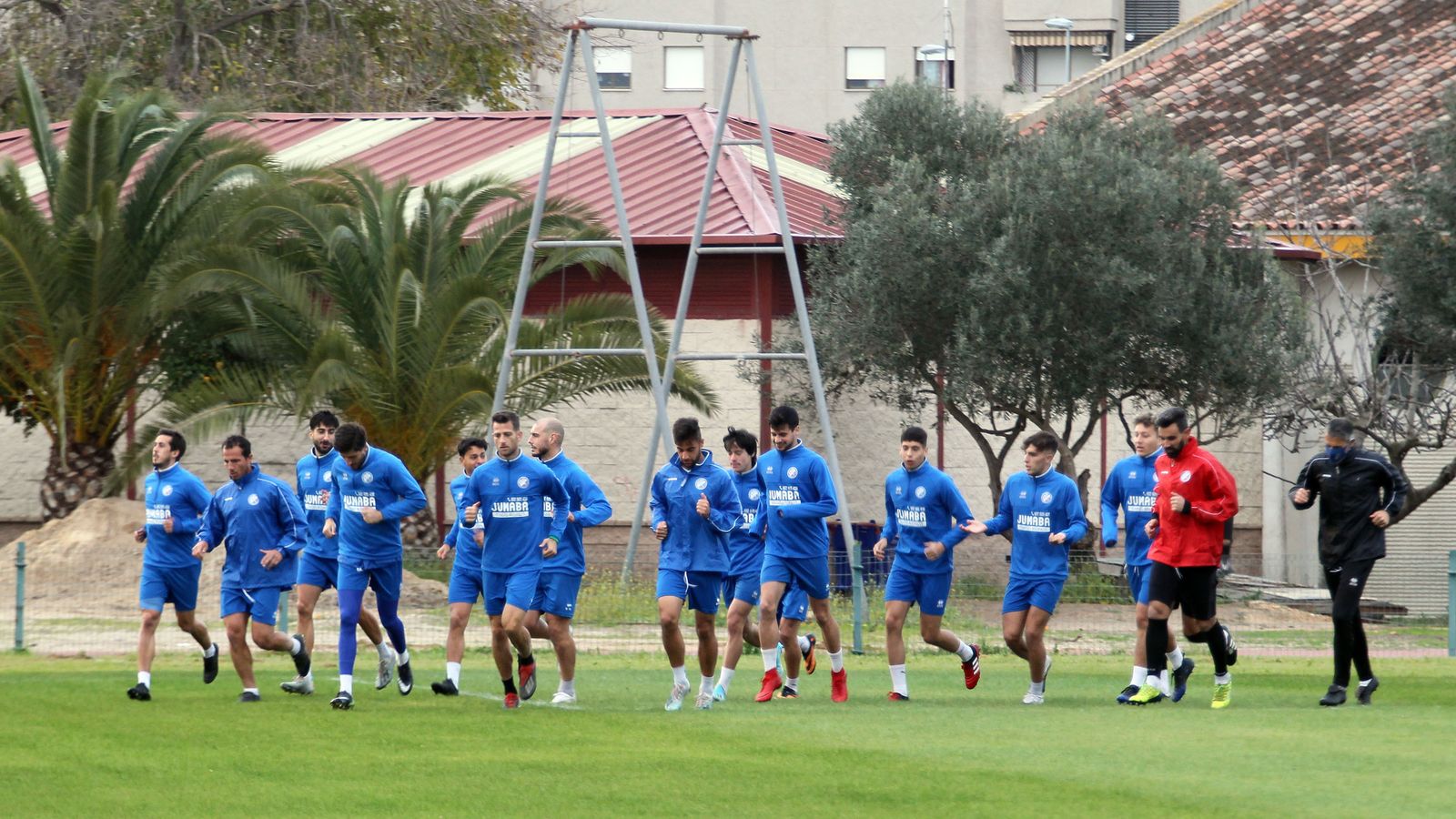 La plantilla del Xerez DFC ya ha comenzado a preparar el partido del sábado ante la Lebrijana.