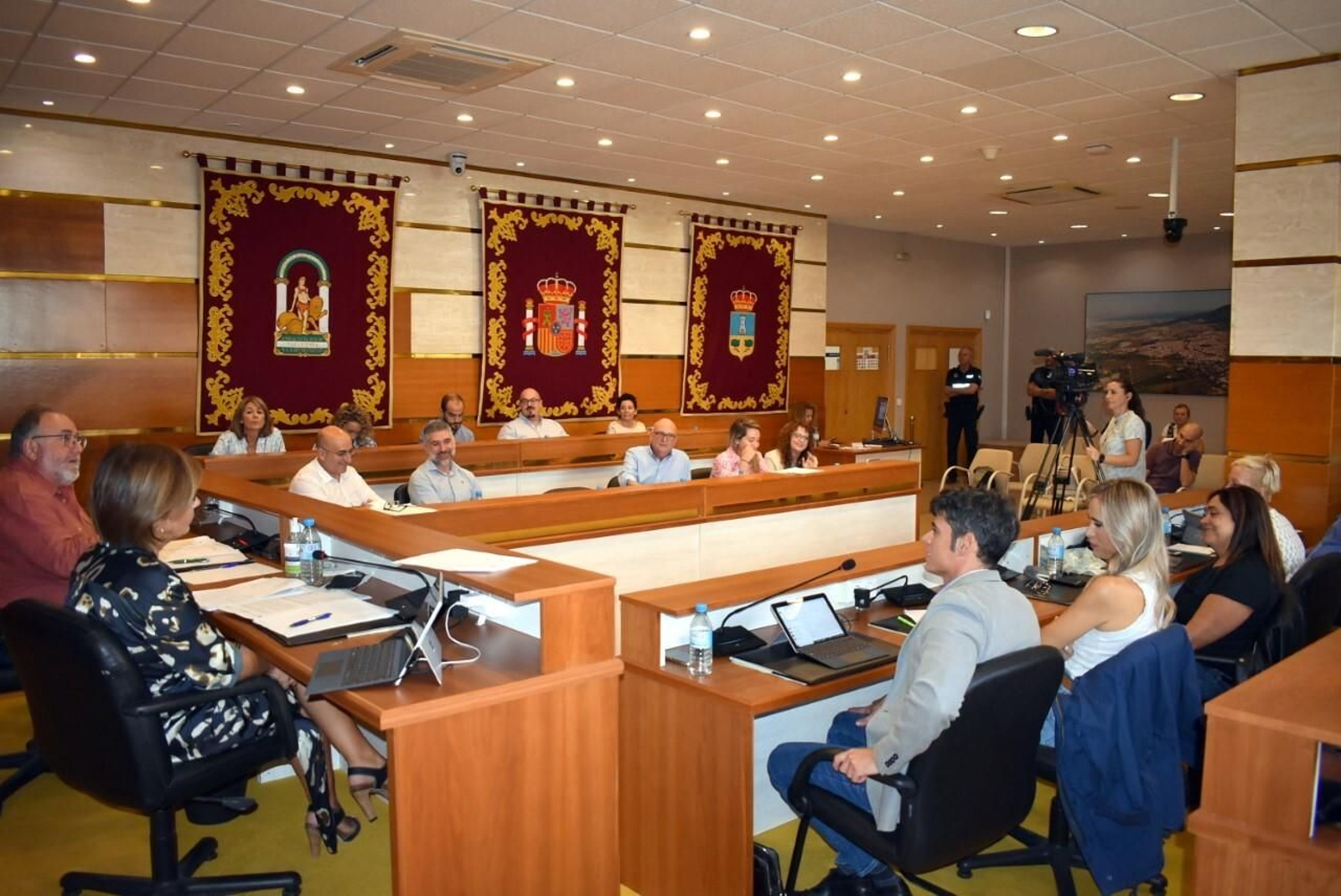 Pleno en el Ayuntamiento de Alhaurín de la Torre. Pleno en el Ayuntamiento de Alhaurín de la Torre.