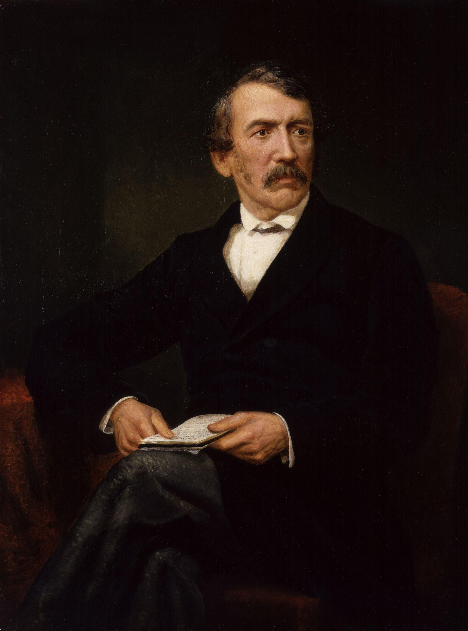 Retrato de David Livingstone.