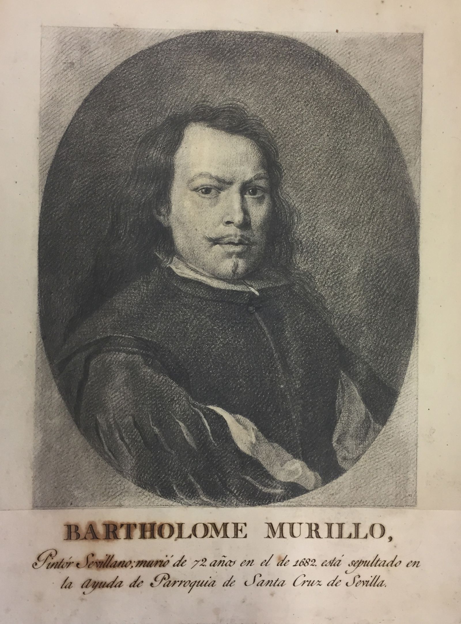 El grabado que presta la fundación.