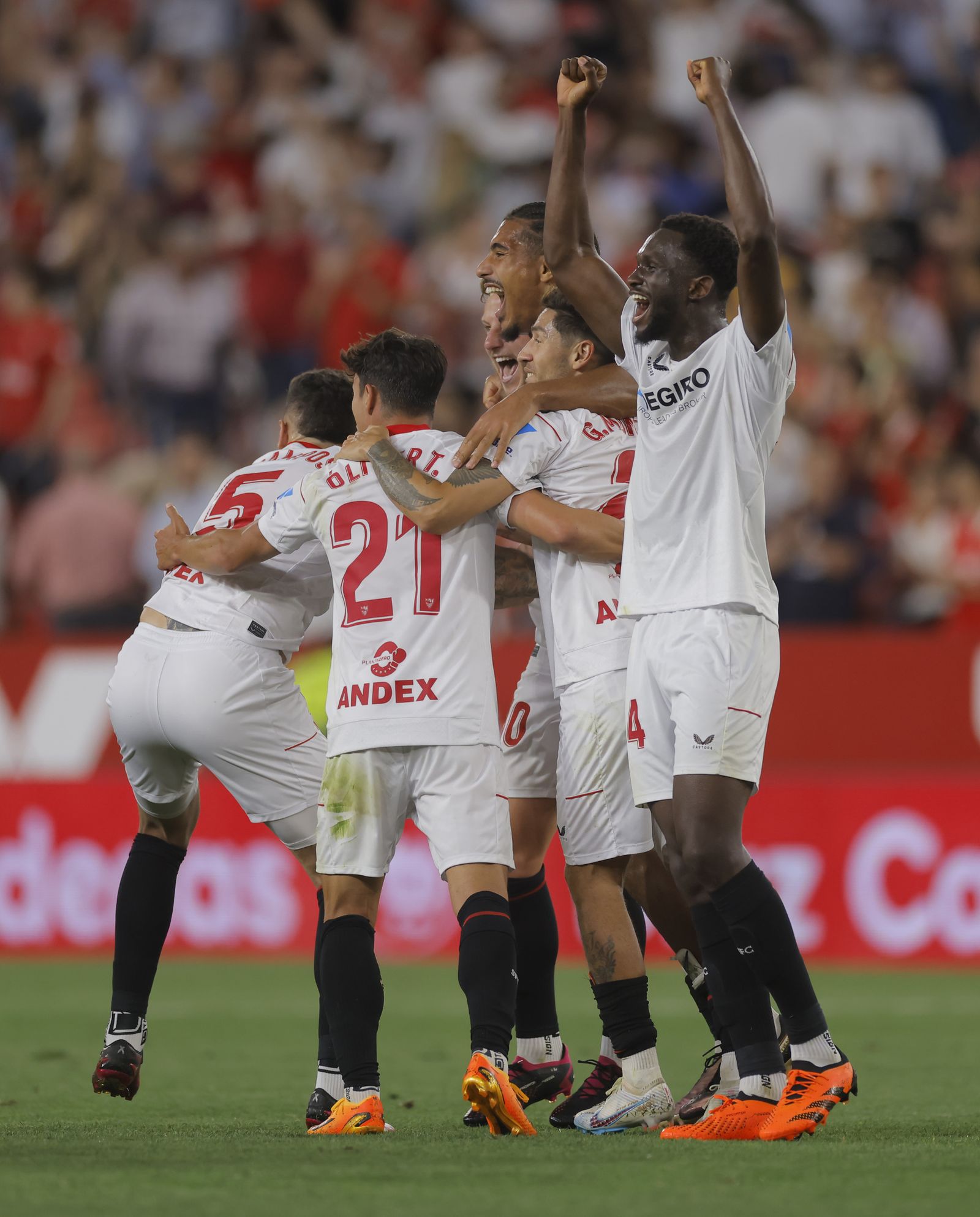 Las imágenes del Sevilla-Villarreal