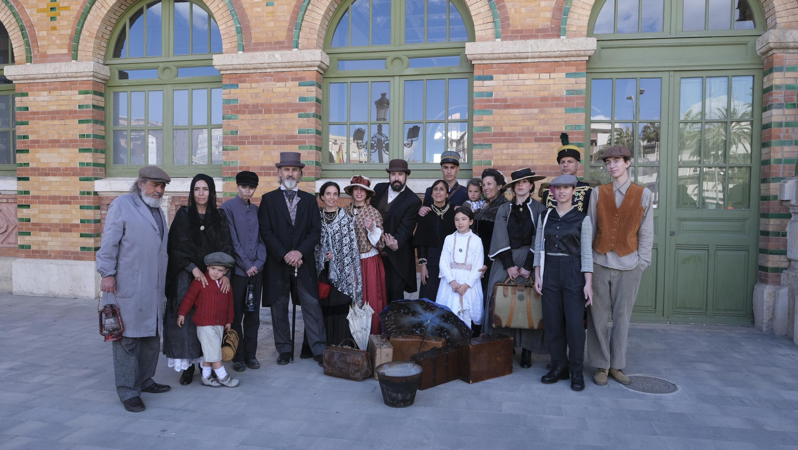 Las mejores imágenes del octavo aniversario de la Mesa del Ferrocarril de Almería