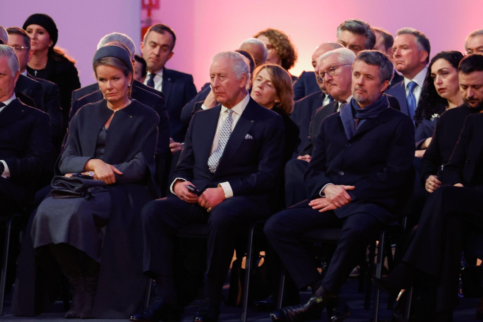 Los Reyes de España asisten al 80 aniversario de la liberación del campo de concentración de Auschwitz