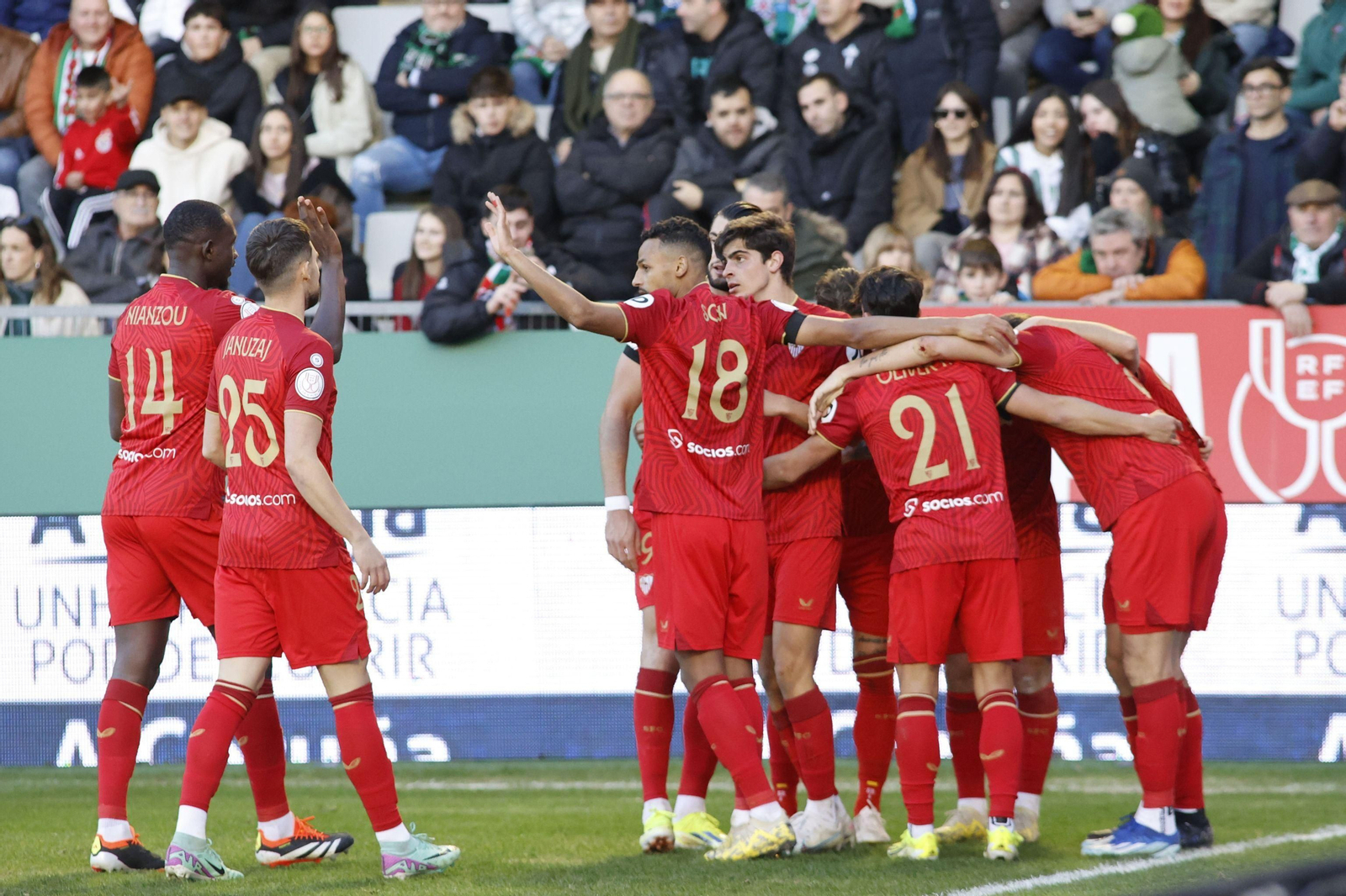 Las fotos del Ferrol - Sevilla de Copa del Rey