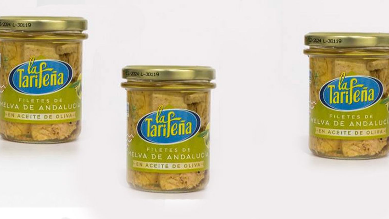 Tarros de melva en aceite de oliva de La Tarifeña