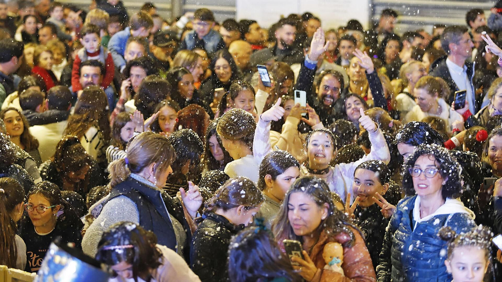 Nevada en el Ayuntamiento de Huelva. Nevada en el Ayuntamiento de Huelva.