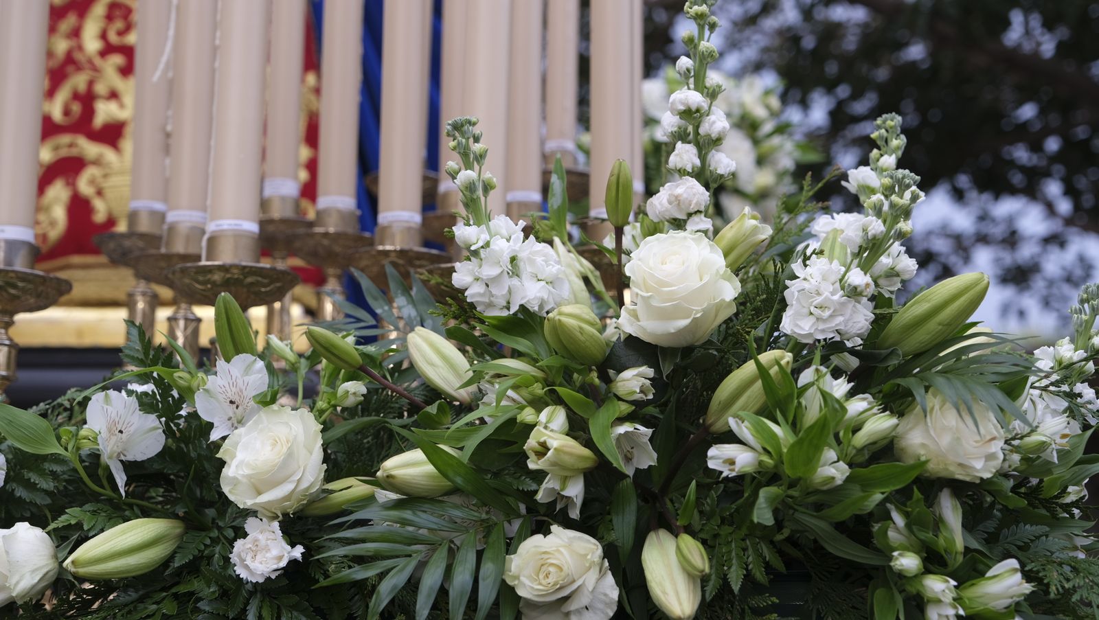 Procesión del Encuentro en Almería, en imágenes.