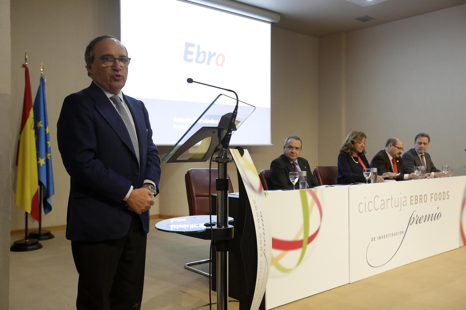 Antonio Hernández Callejas, presidente de Ebro Foods