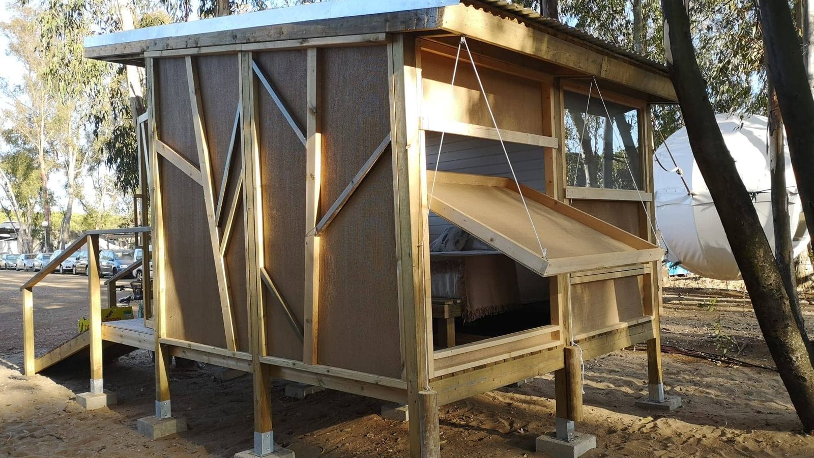 Baycabin, en Camping Playa Taray