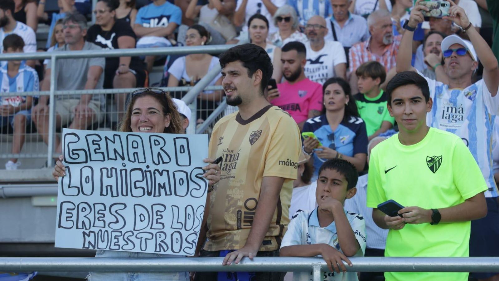 El Málaga CF - Córdoba, en fotos