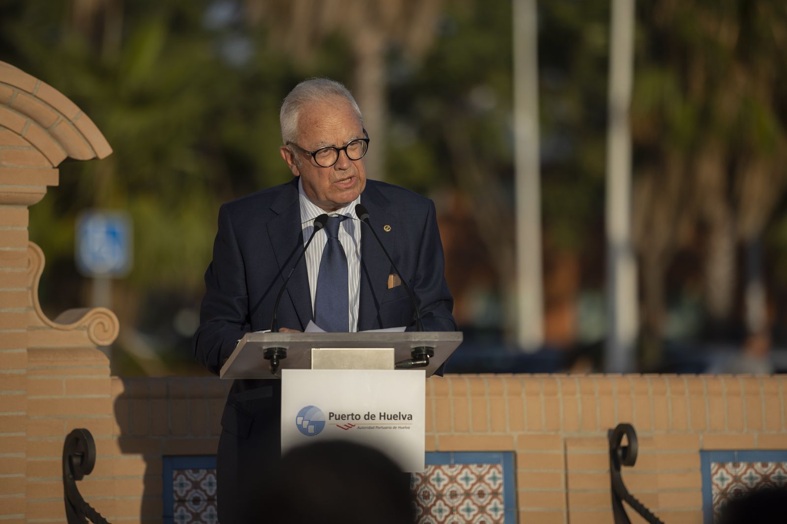 Imágenes de la inauguración De la Fuente de las Naciones en el Paseo de la Ría
