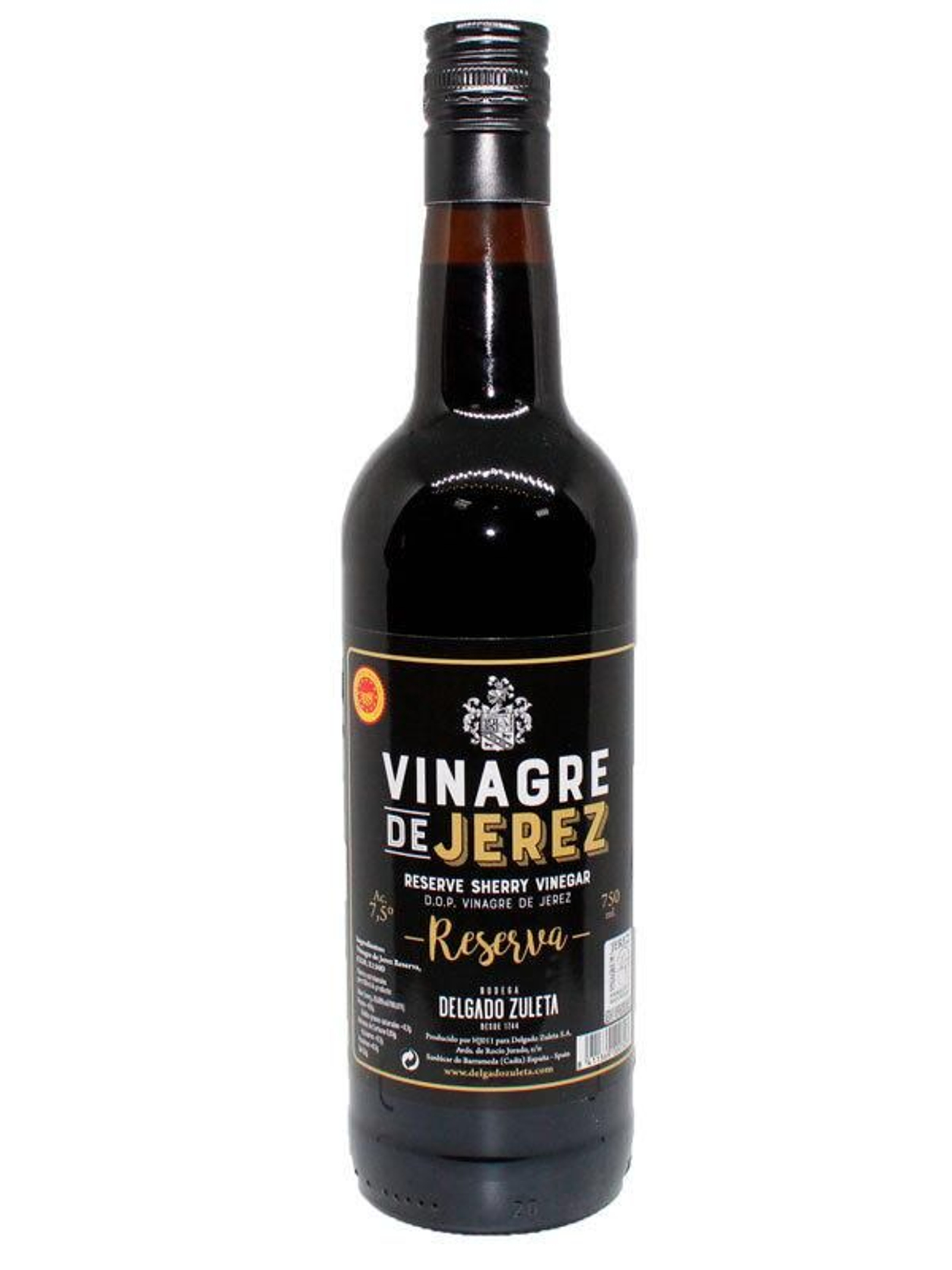 Vinagre de Jerez Reserva Delgado Zuleta