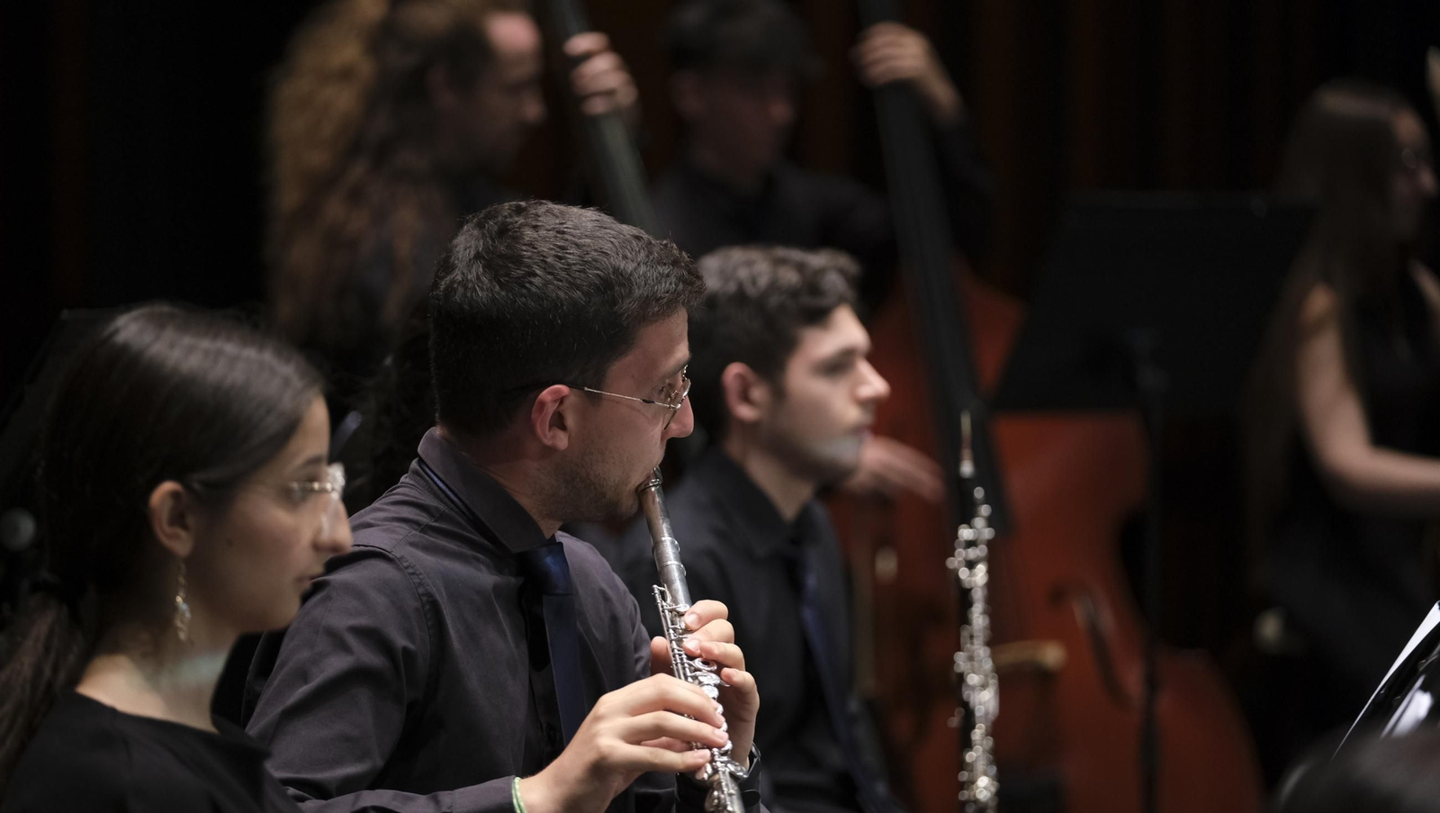 Concierto de la Orquesta de la Ual en los cursos de verano, en imágenes