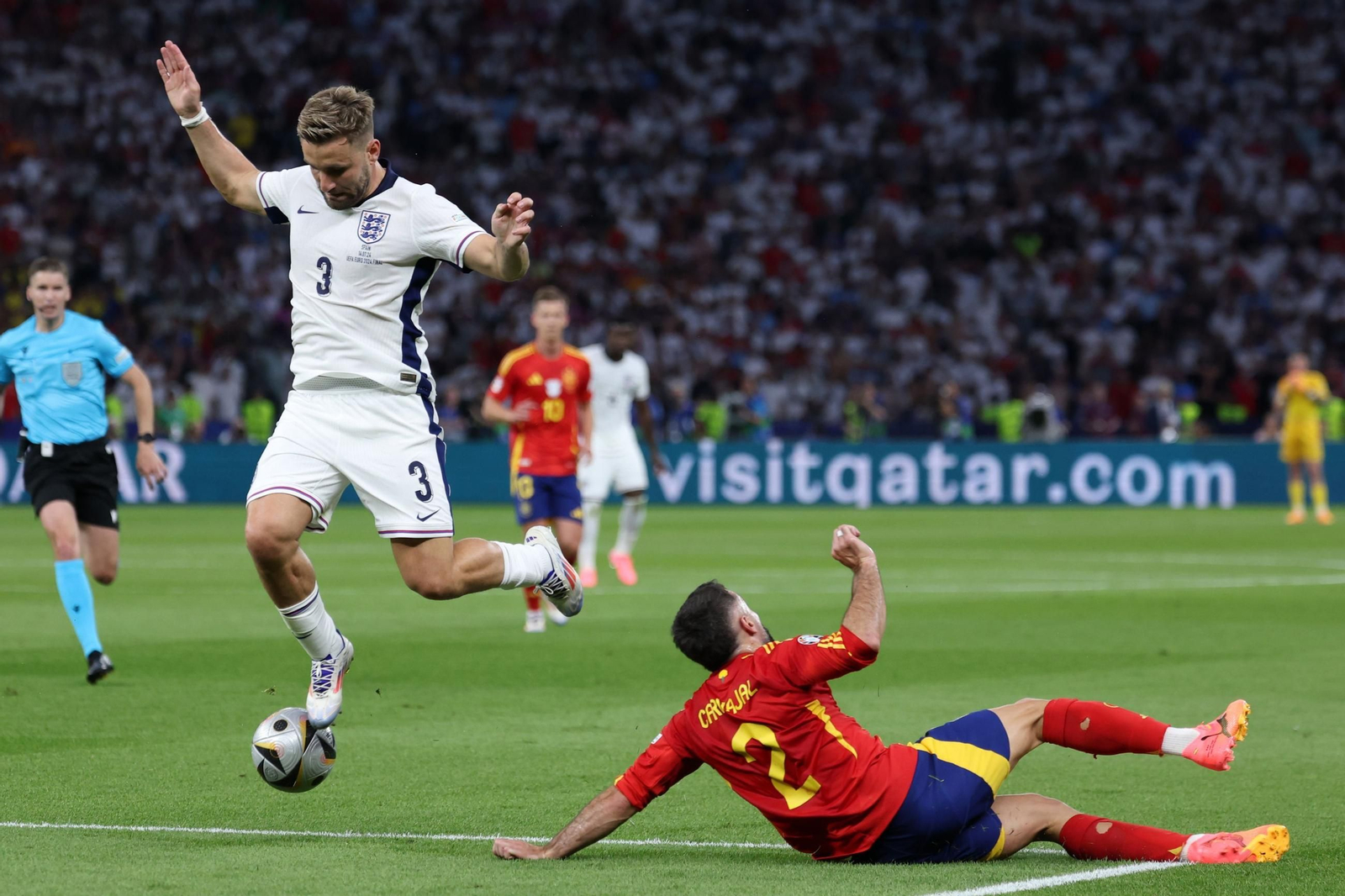 Las mejores fotos de la final España - Inglaterra