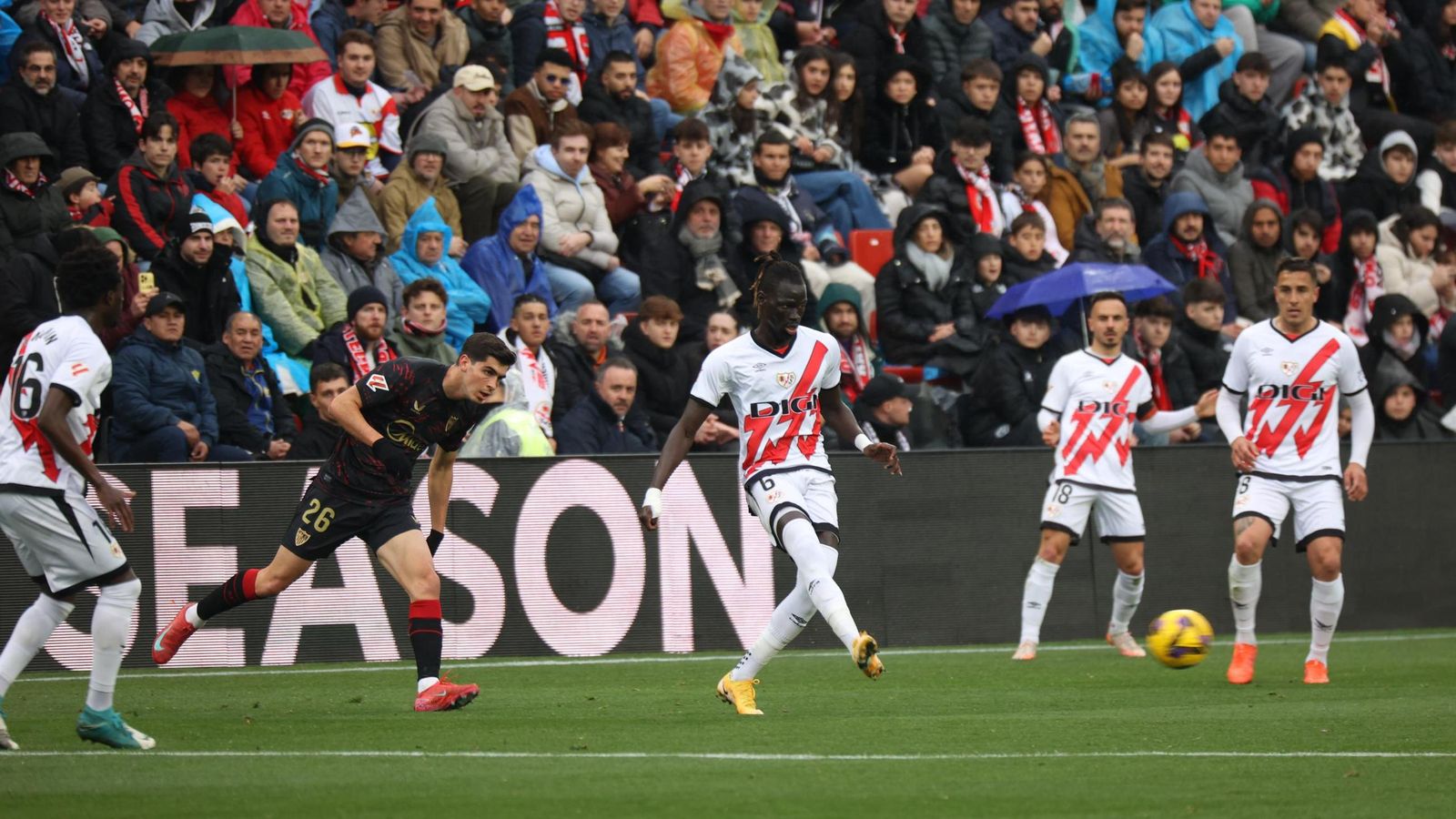 Rayo Vallecano -  Sevilla FC: todas las fotos del partido de Liga