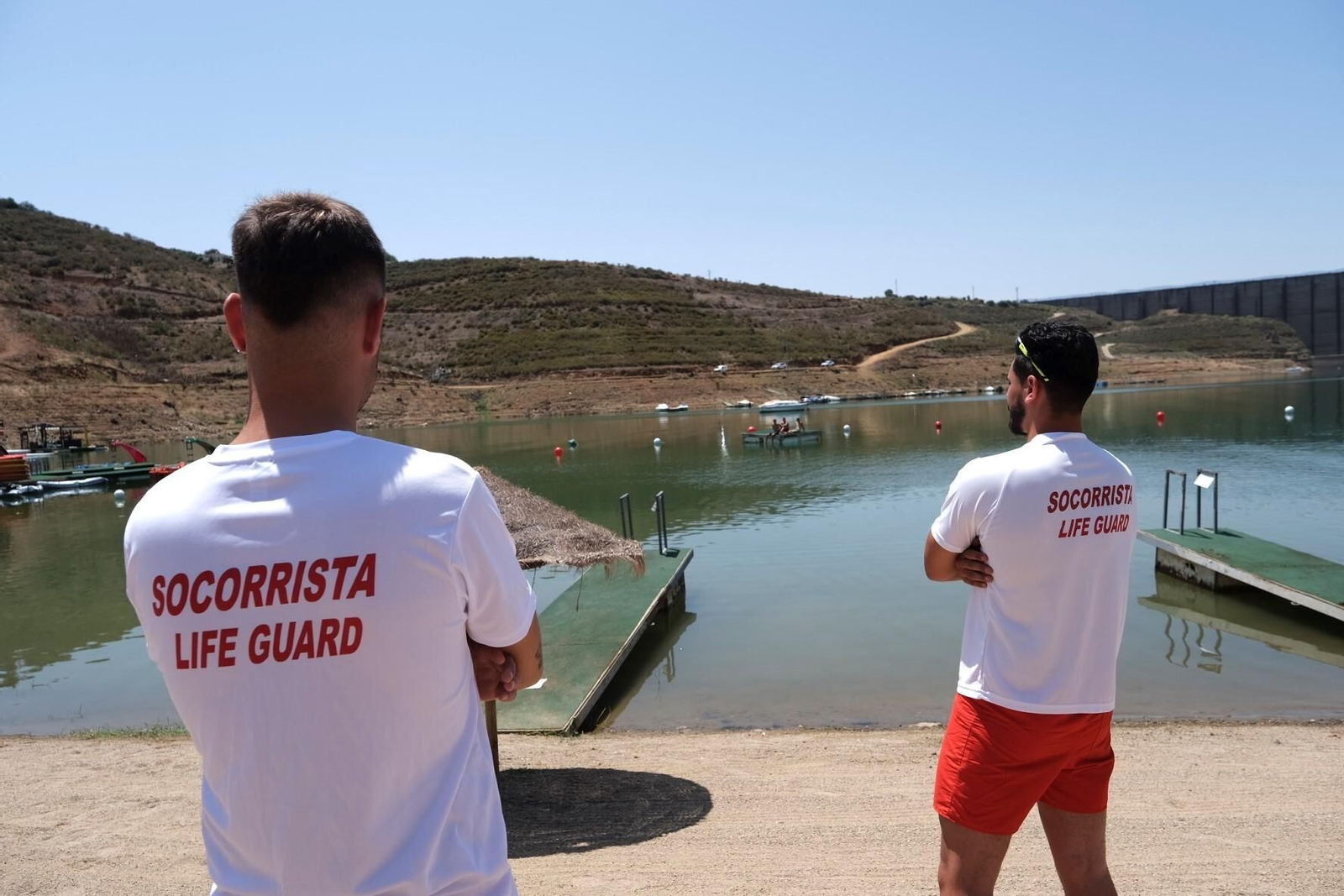 La playa de La Breña II de Almodóvar del Río, en imágenes