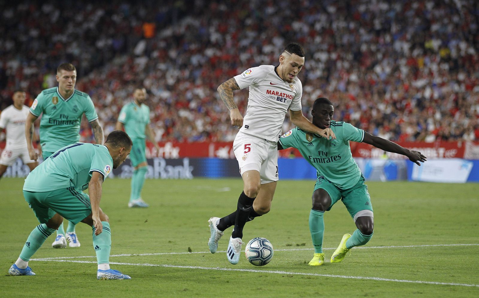 Las imágenes del Sevilla-Real Madrid