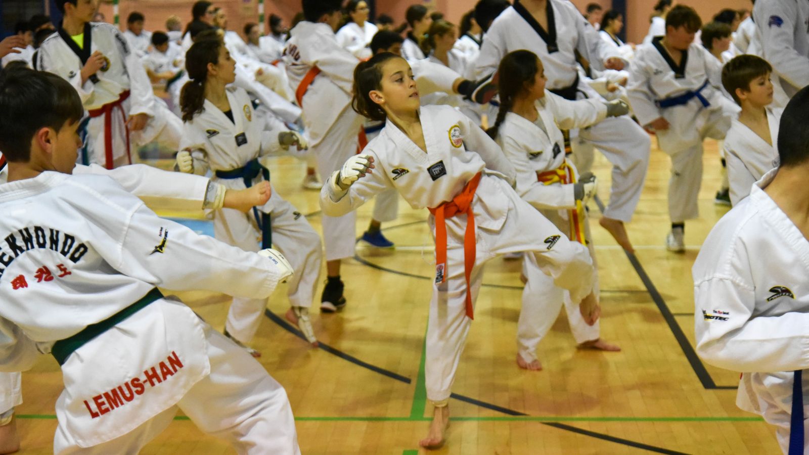 Las fotos de la concentración de Taekwondo Olimpico en Algeciras