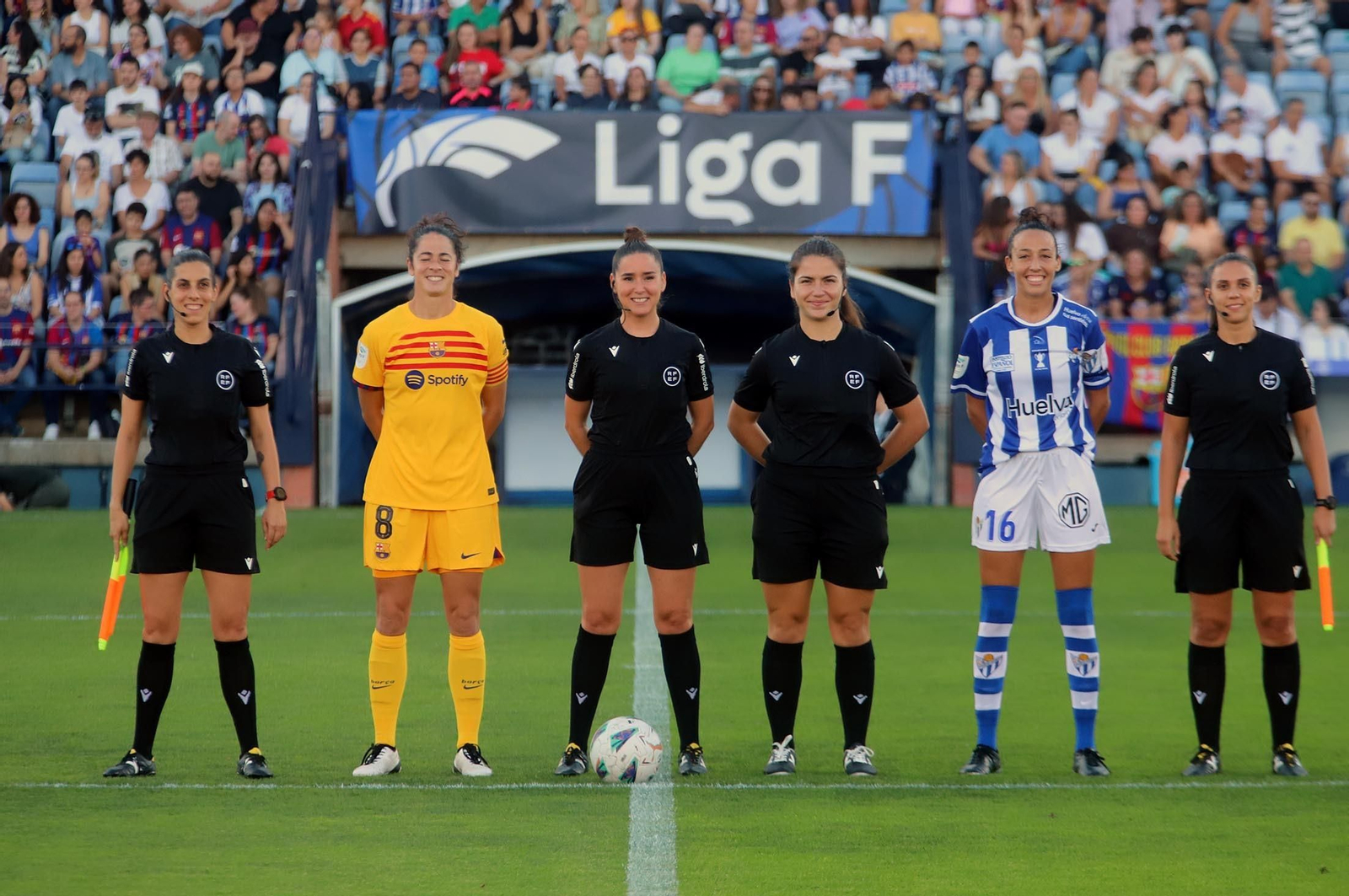 Imágenes del Sporting de Huelva-FC Barcelona