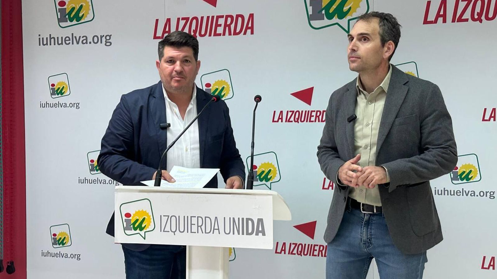 Marcos Toti y Toni Valero en rueda de prensa.