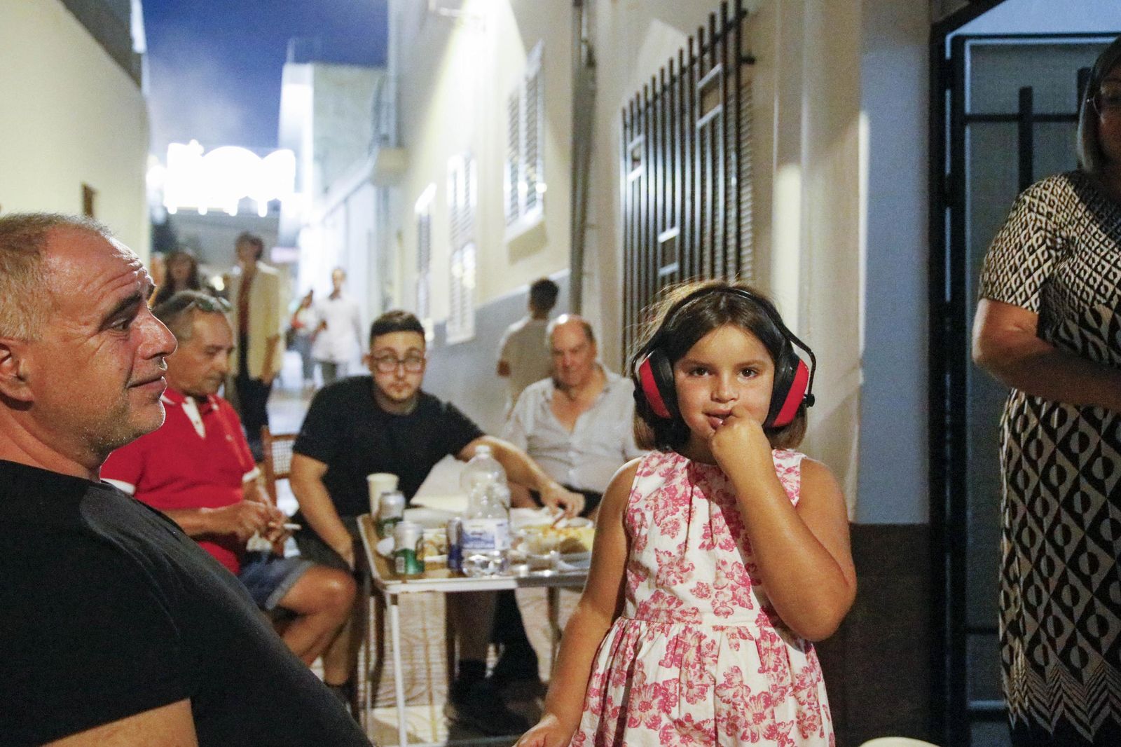 Las imágenes de la misa vespertina y procesión del Cristo de la Luz de Dalías