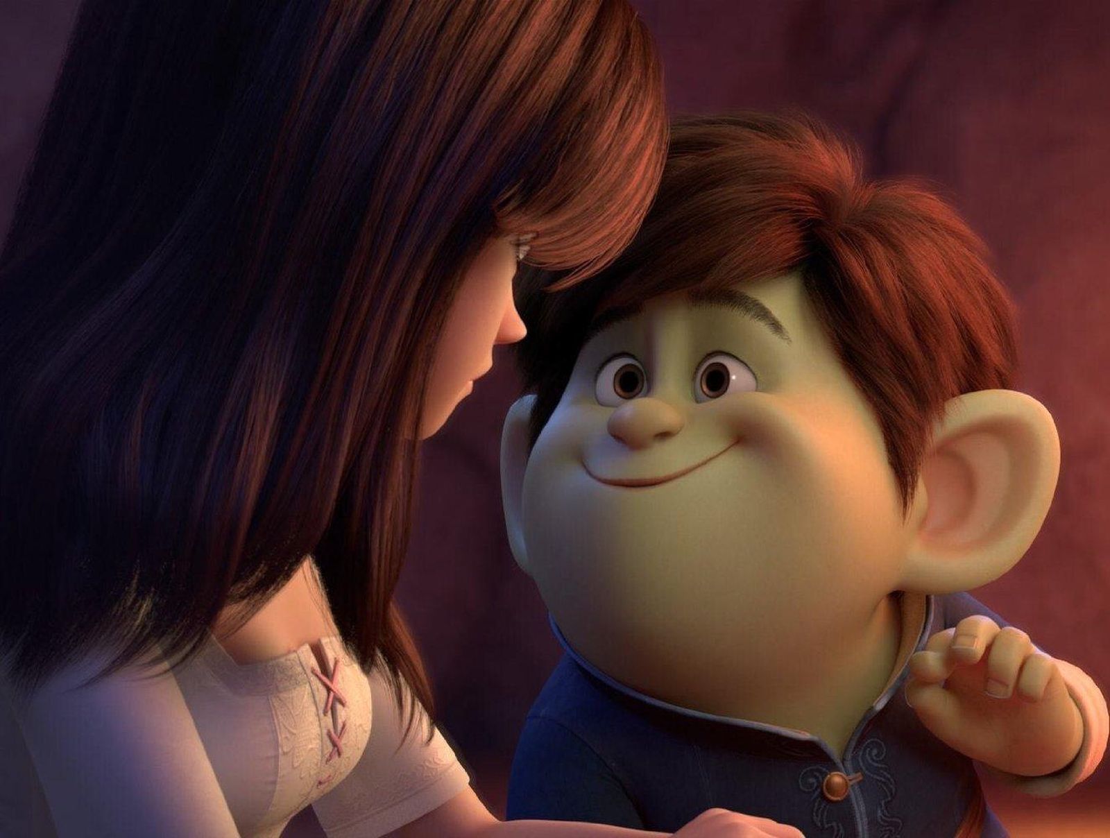 Una imagen de la cinta de animación 'Zapatos rojos y los siete trolls'.