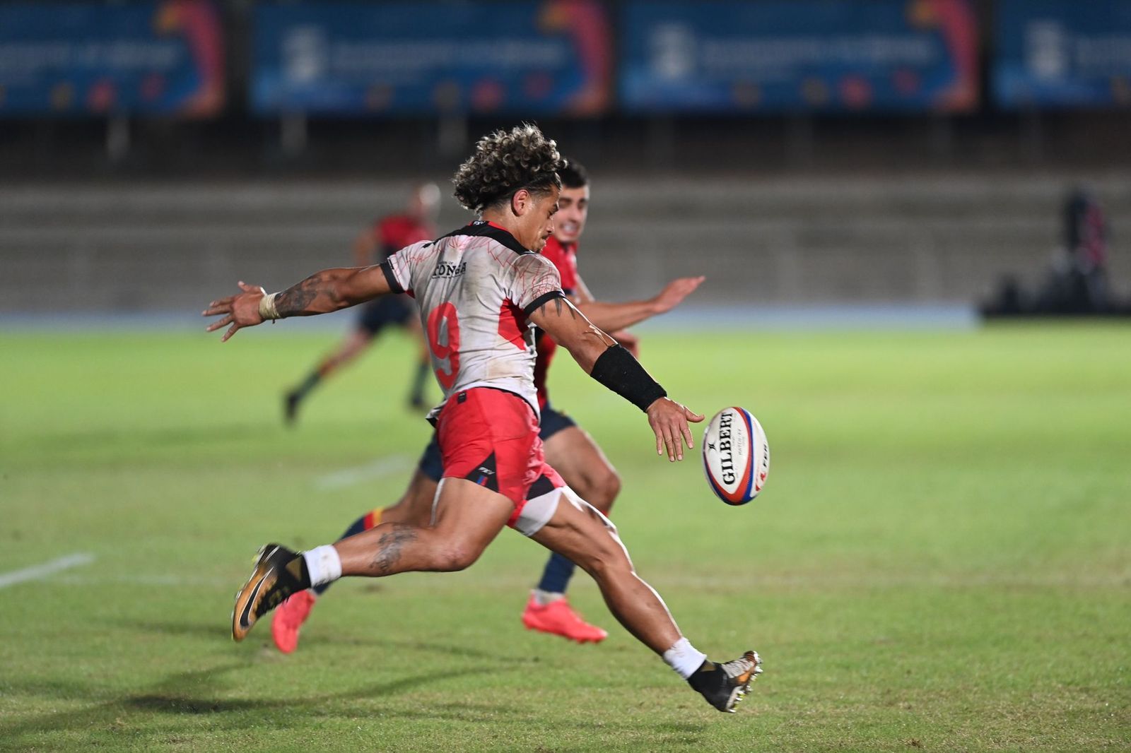 Las fotos del España-Tonga de rugby en Málaga