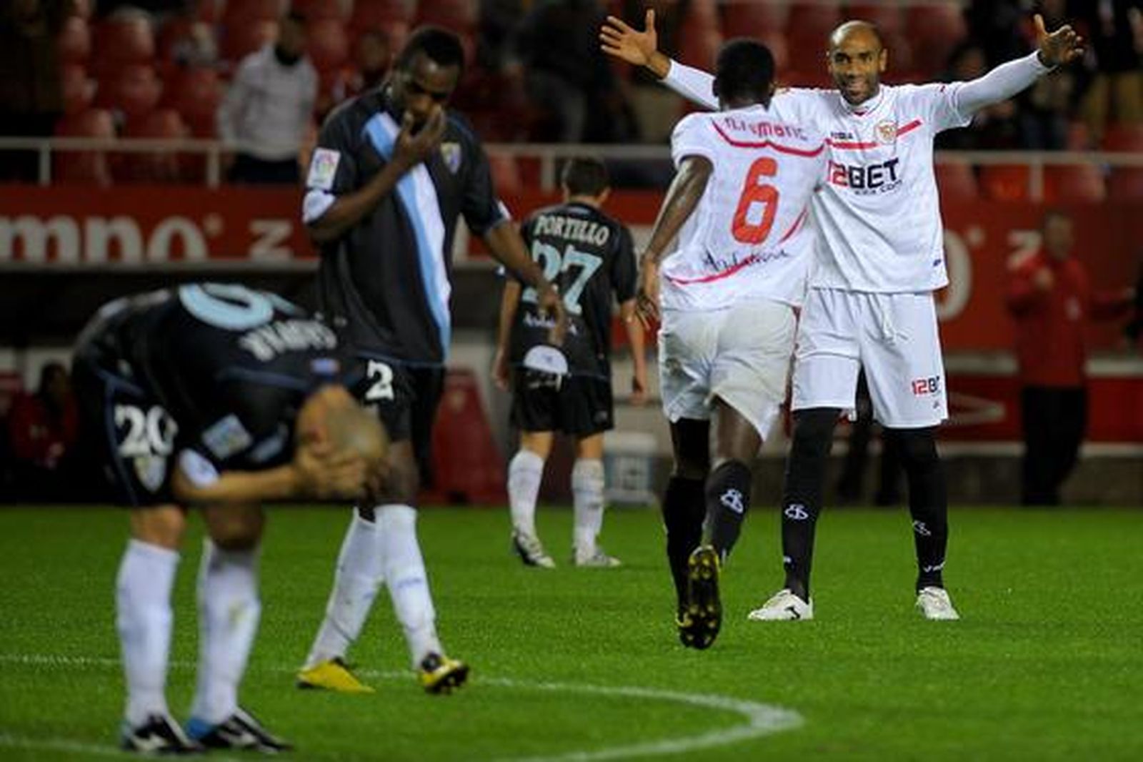 Las imágenes del Sevilla-Málaga en Copa