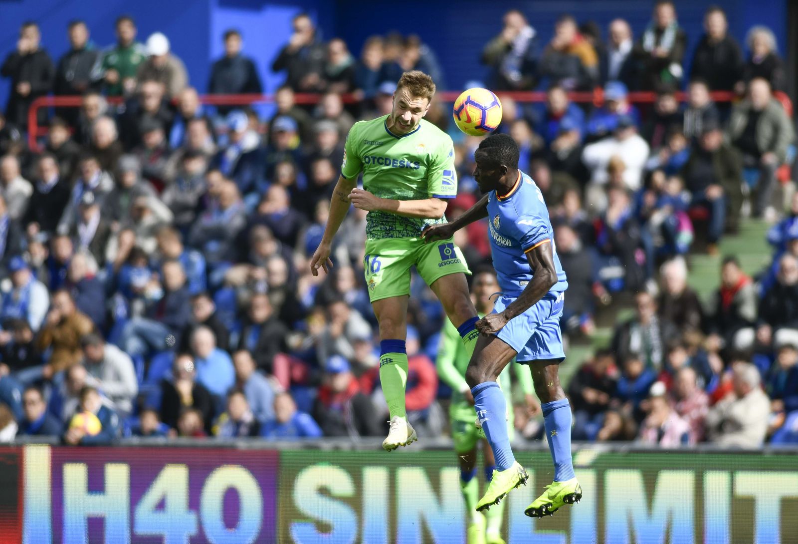 Las imágenes del Getafe-Betis