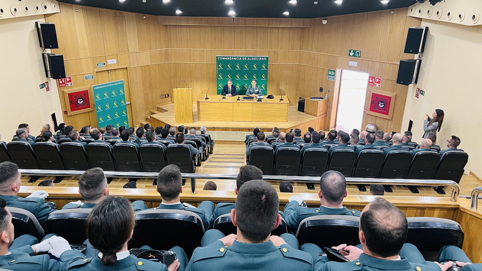 Presentación de los nuevos agentes de la Guardia Civil en el Campo de Gibraltar Presentación de los nuevos agentes de la Guardia Civil en el Campo de Gibraltar