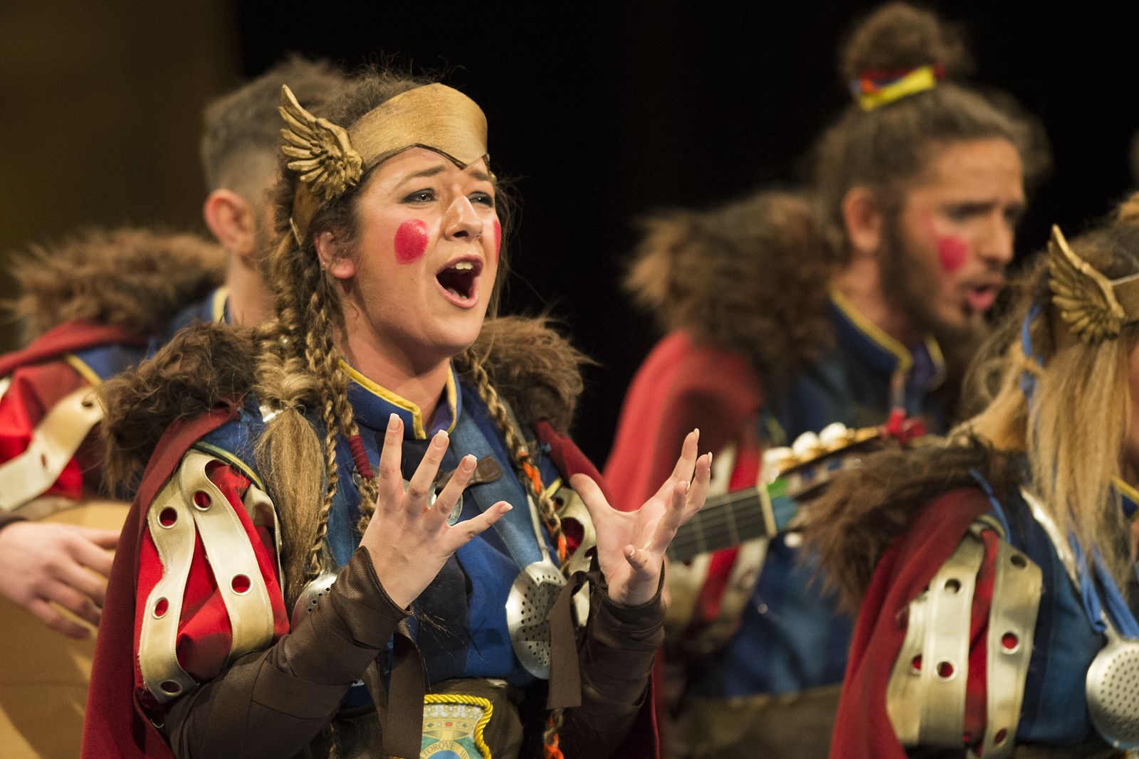 Las imágenes de la sexta función clasificatoria