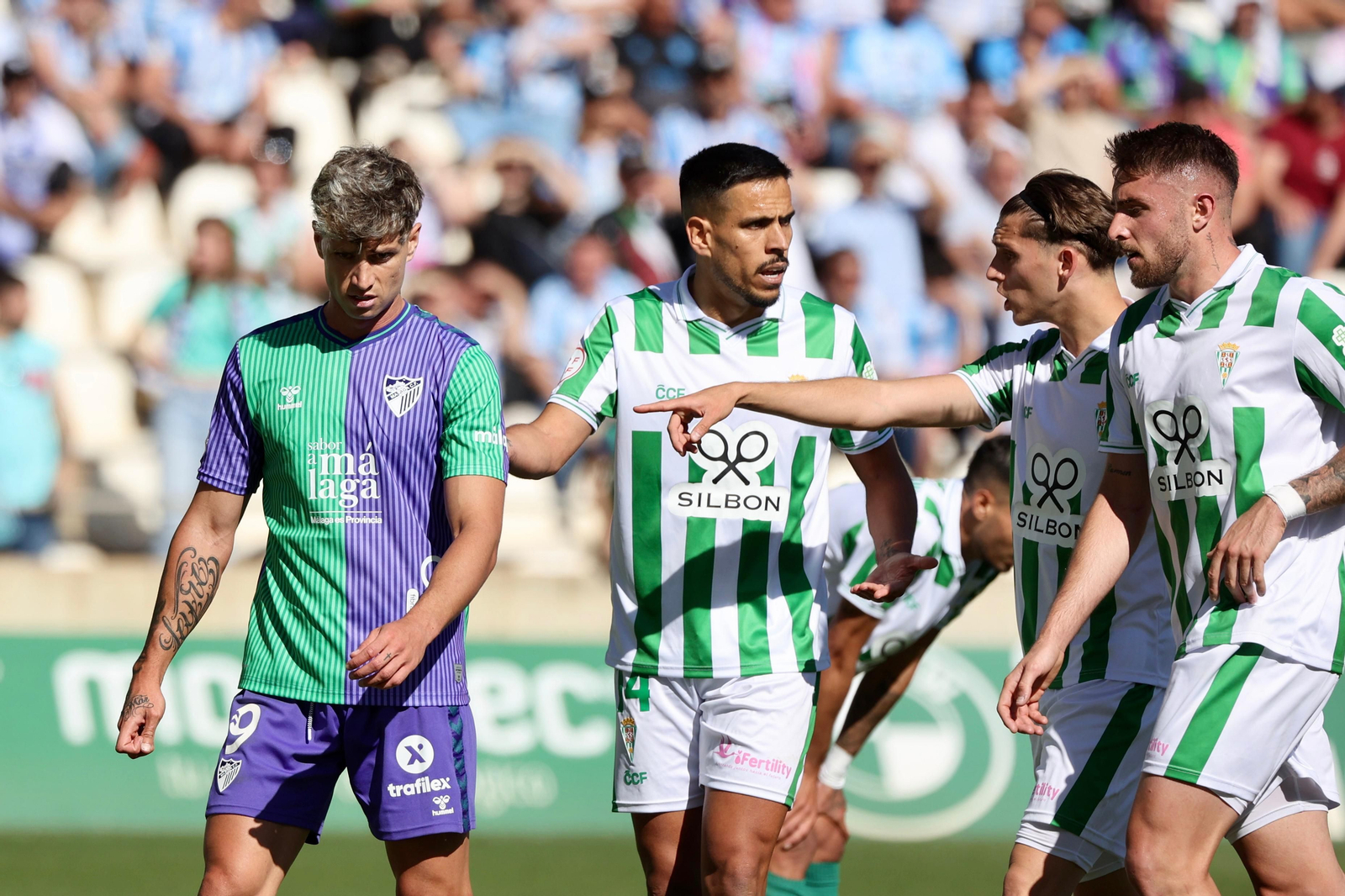 El Córdoba - Málaga CF, en fotos