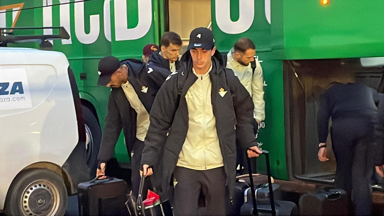 La salida del Betis a Salónica para jugar ante el PAOK