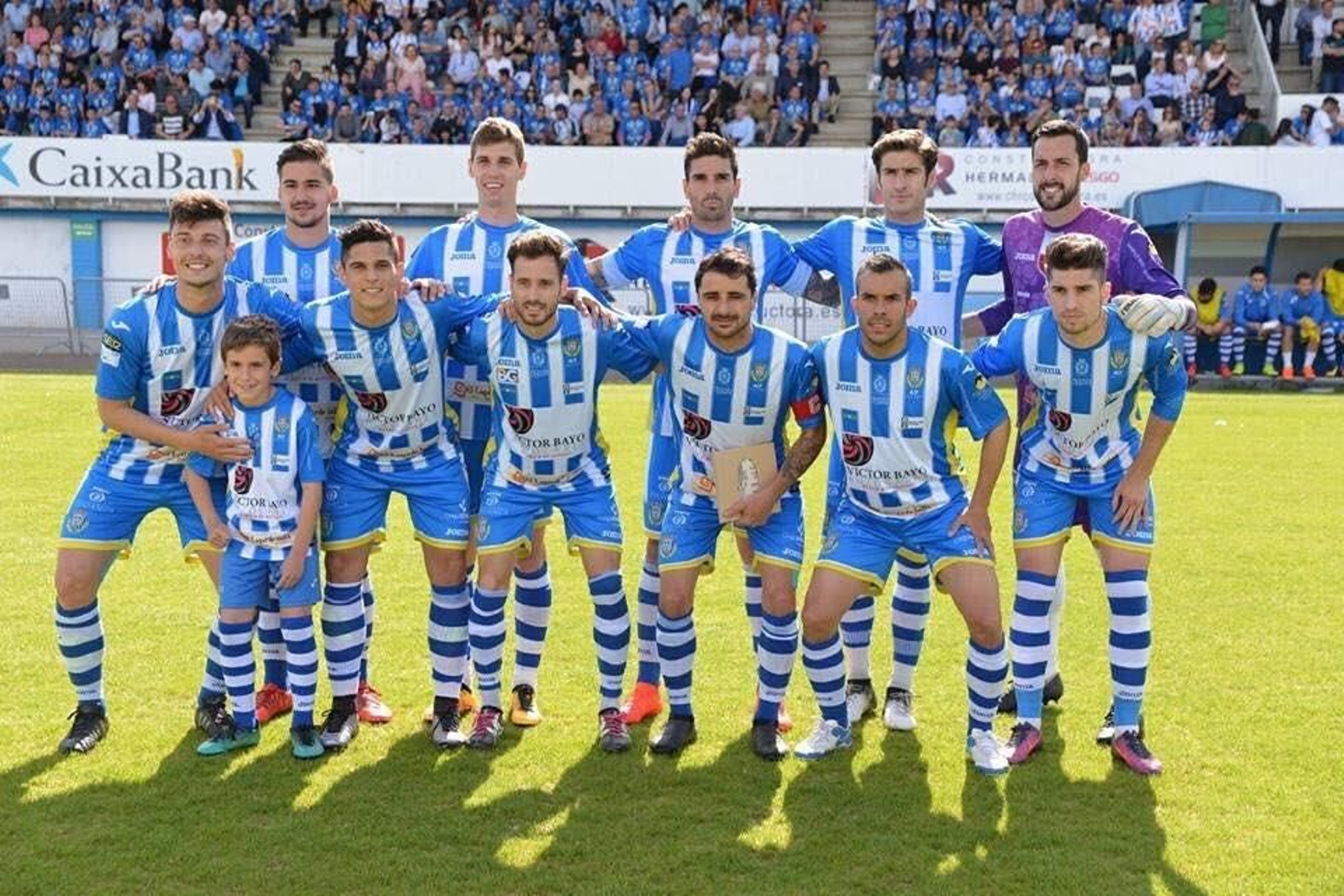 Un once del conjunto burgalés de la presente campaña.