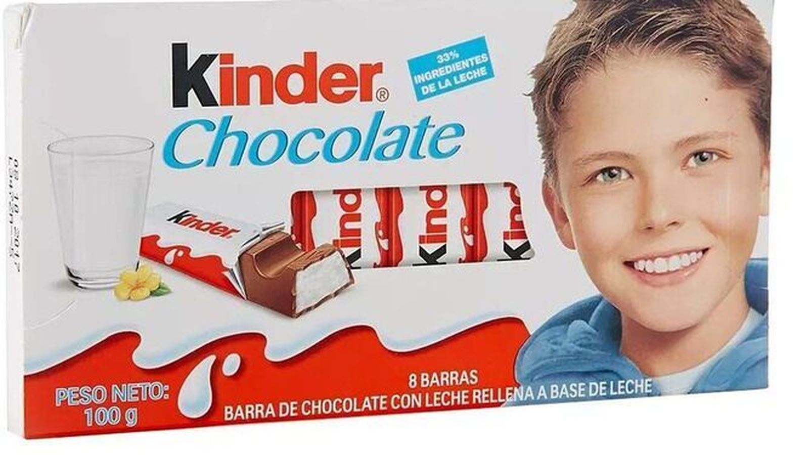 Josh Bateson, el modelo de los Kinder Chocolate