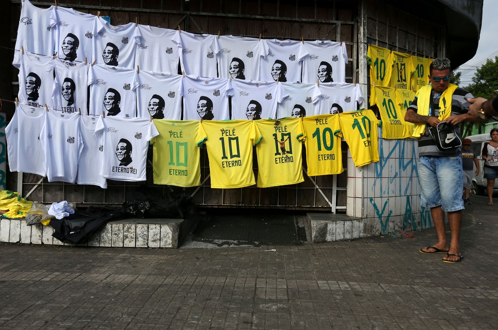 Las fotos del homenaje del fútbol mundial a Pelé