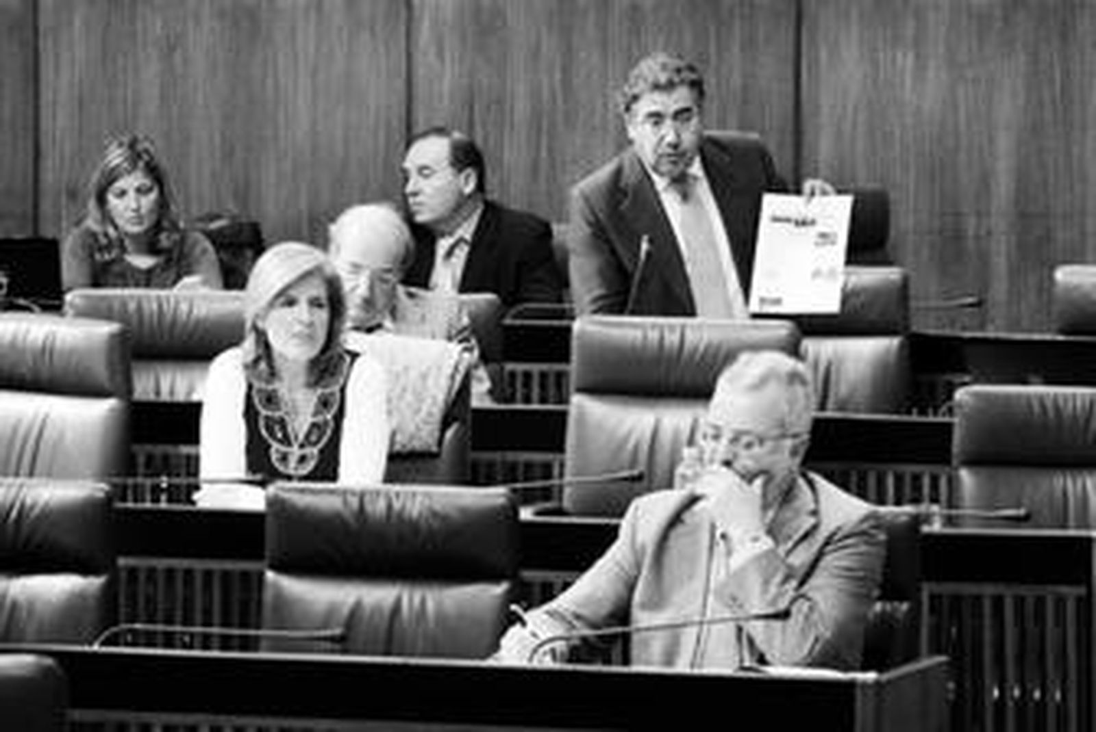 El diputado Zoido, durante su intervención parlamentaria.