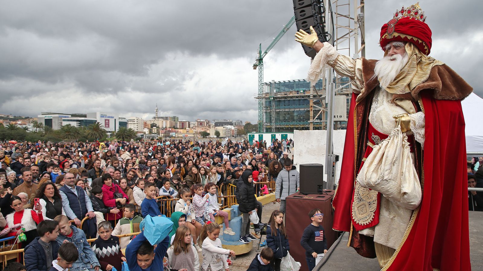 Fotos del arrastre de latas en Algeciras