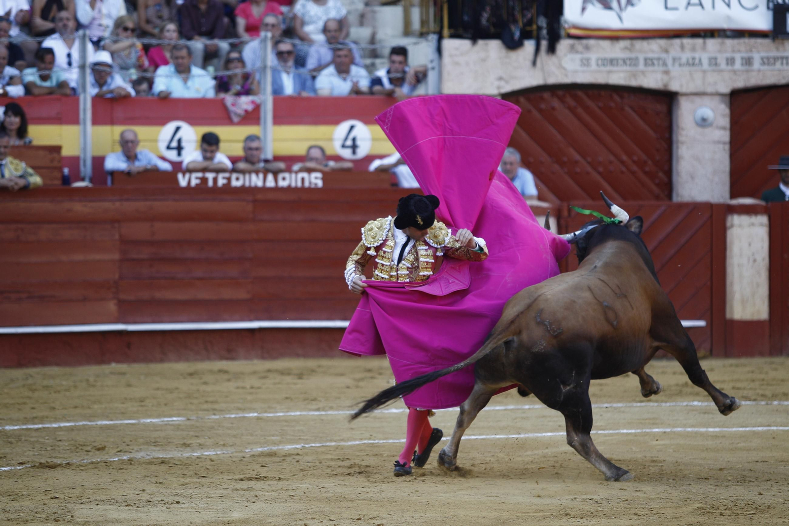 Las mejores imágenes de los toreros Fortes, Juan Ortega y David de Miranda en la Feria de Almería 2025